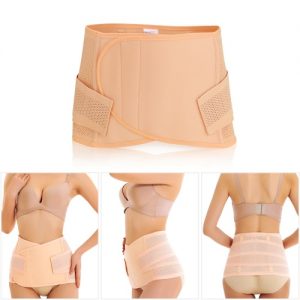 Women Maternity Breathable Mesh Type Postpartum Recovery Support Abdomen Belly Trainer Shaper Belt