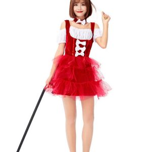 Women's Animal Costumes Red Halloween Headwear Polyester Holidays Costumes