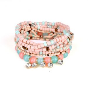 Women's Charming Bracelet Bohemian Beads Rhinestone Bracelet