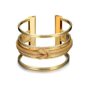 Women's Luxury Bracelet Gold Plated Multi Layers Bracelet