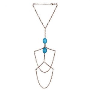 Women's Sexy Chain Turquoise Multilayer Arm Chain