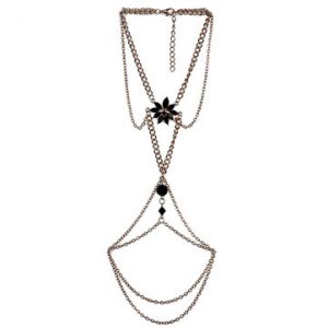 Women's Sexy Jewelry Multilayer Flower Arm Chain