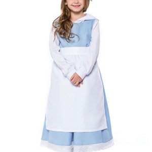 Wonder Princess Maid Costume Halloween Kids Dresses Outfit