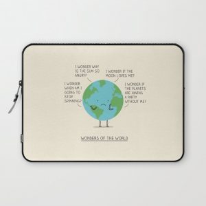 Wonders of the world Computer Cover by Milkyprint - Laptop Sleeve - 13"