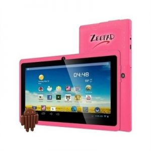 Worry Free Gadgets 7DRK-Q-PINK Zeepad 7DRK-Q - Tablet - Android 4.4 (KitKat) - 4 GB - 7 TFT (800 x 480) - USB host - microSD slot - pink