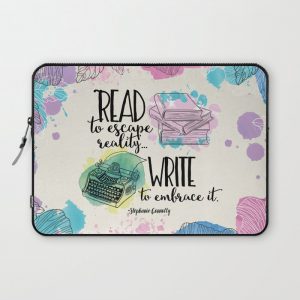 Write to Embrace design Computer Cover by Evie Seo - Laptop Sleeve - 13"