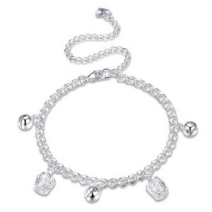 YUEYIN Women's Anklet Sweet Bell Crown Anklet