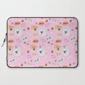 Yato Pups Yato pink themed Computer Cover by YagamiYato - Laptop Sleeve - 15"