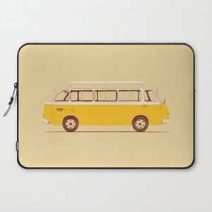 Yellow Van II Computer Cover by Florent Bodart / Speakerine - Laptop Sleeve - 15"