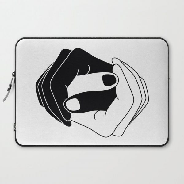 Yin and Yang Computer Cover by wuukasch - Laptop Sleeve - 15"