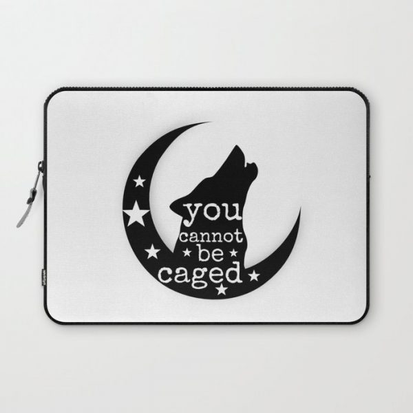 You Cannot Be Caged Computer Cover by TheGlassArcade - Laptop Sleeve - 13"