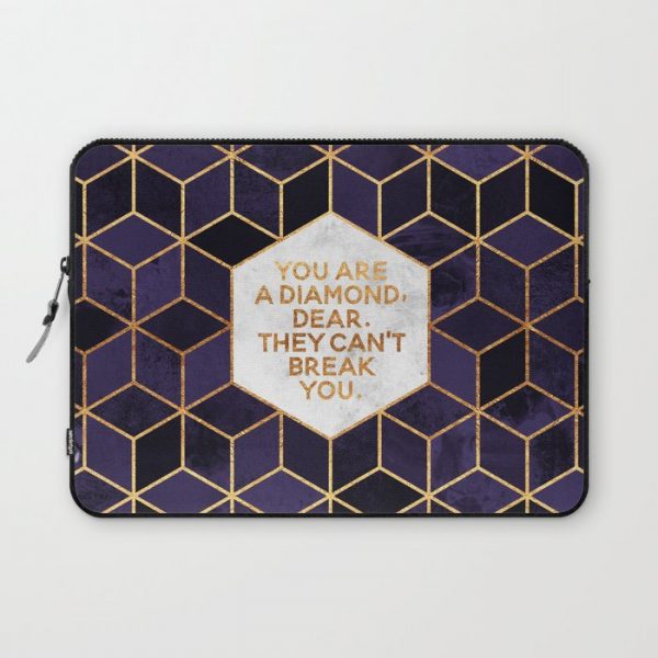 You are a diamond, dear. Computer Cover by Elisabeth Fredriksson - Laptop Sleeve - 13"