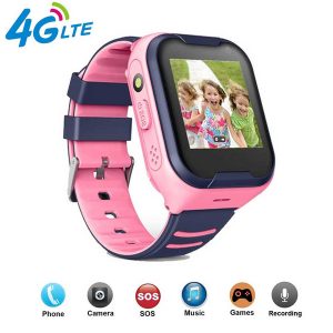 a36e kids smart watch 4g wifi gps tracker watch phone digital wrist sos alarm clock camera phone watch for children