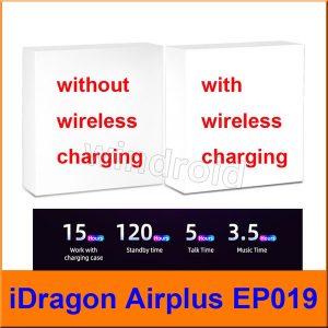 airplus ep019 idragon touch control tws bluetooth 5.0 earphone mini wireless earbuds wireless charging pop up window headset