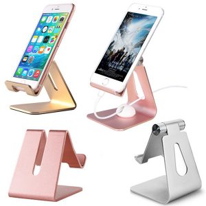 aluminum metal phone tablet holder deskuniversal non-slip mobile bracket stand holder for iphone7 8ipad for samsung hot