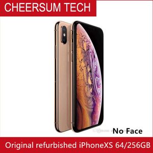 apple iphone xs 5.8" ram 4gb rom 64gb/256gb original mobile phone lte hexa core 12mp+12mp ios12 no face id nfc a12