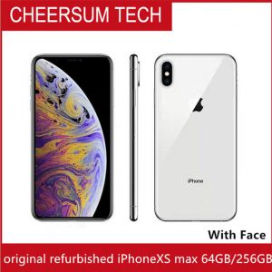 apple iphone xs max6.5" ram 4gb rom 64gb/256gb original mobile phone lte hexa core 12mp+12mp ios12 with face id