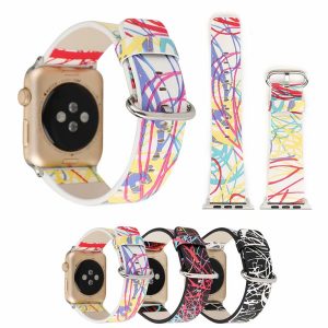 bands for apple watch replacement bands 38mm 42mm leather bracelet watch band straps luxury designer watchband designer strap accessories