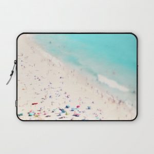 beach love III square Computer Cover by Ingrid Beddoes photography - Laptop Sleeve - 13"