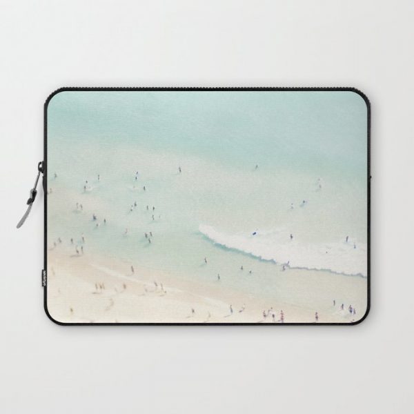 beach summer fun Computer Cover by Ingrid Beddoes photography - Laptop Sleeve - 13"