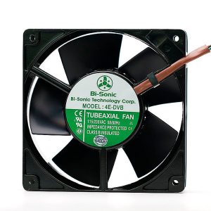 bi-sonic 4e-dvb 115v/230v all-metal high temperature dual-voltage ac cabinet fan 12038