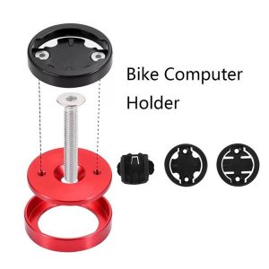 bicycle computer holder stem cap mtb road bike satch bracket gps speedometer mount for garmin bryton cateye igpsport