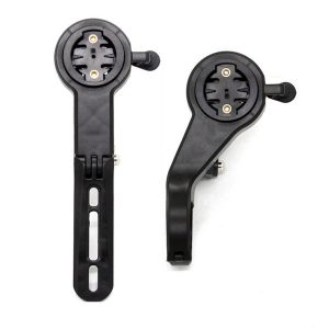 bicycle computer mount with bike bell speedometer gps computer mount sport camera holder for garmin cateye bryton 4 in 1