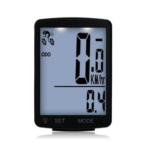 bicycle computer multifunctional lcd screen wireless bike rainproof speedometer odometer cycling 2.8inch waterproof