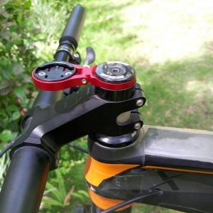 bike computer mount bracket adjustable angle accessories folding front satch cap support gps cycling for garmin edge