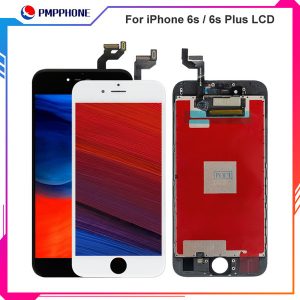 black white lcd display touch digitizer complete screen with frame full assembly replacement for iphone 6s 4.7 6s plus 5.5 ing