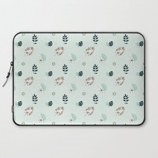 blue bunnies pattern Computer Cover by Nav Notebooks - Laptop Sleeve - 15"