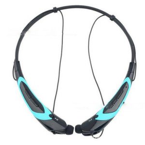 blue colour cross-border of foreign trade neck hung a bluetooth headset sport prevent sweat wireless headset