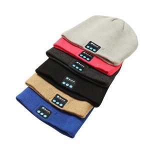 bluetooth hat music beanie cap bluetooth v4.1 stereo wireless earphone speaker microphone handsfor samsung galaxy s7 music hat