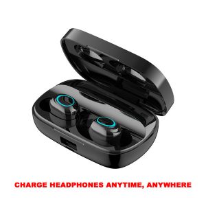 bluetooth headphones s11 mini touch control wireless earbud cell phone earphones with power bank stereo sports gaming mic earbud xingfuyou