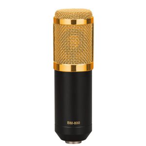 bm-800 dynamic condenser wired recording microphone sound studio with shock mount for recording kit ktv karaoke deskpc