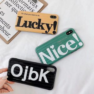 brand big love for iphone xs max xr surface luggage box mobile phone case 6s 7 8plus couple anti-fall soft case