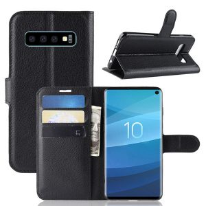 business leather flip case for samsung galaxy s10e s10 plus card holder phone cover for samsung s10