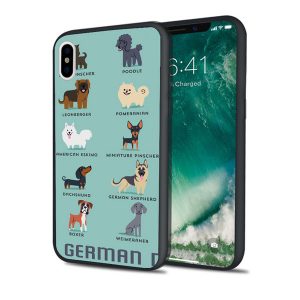 capa german dogs collage case for iphone 11 pro xs max xr 8 7 6s plus 5s se 5 case soft silicone cover.