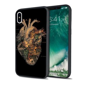 capa lung map art case for iphone 11 pro xs max xr 8 7 6s plus 5s se 5 case soft silicone cover.