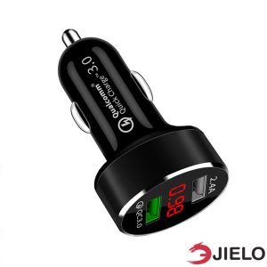 car charger quick charge 3.0 for mobile phone dual usb car chargers qc 3.0 fast charging adapter usb charger for samsung for iphone