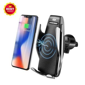 car mount 10w charger for iphone 11 x qi wireless charger fast wireless charger stand pad for ip x 8 8plus samsung note 8 s8 plus s7 edge