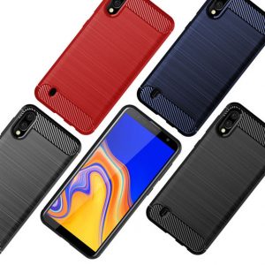 carbon fiber texture slim armor brushed tpu case cover for samsung galaxy s10 5g m10 / a10 m20 m30 a20 a30 a40 a50 a70 100pcs/lot