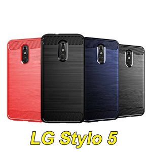 carbon fiber texture tpu case for lg stylo 5 aristo 3 iphone xr xs max 7 plus samsung a20 m40 note 10 plus