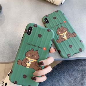 cartoon cute sesame street phone case for iphone 11 pro max x xr xs max with soft silicone matte cover for iphone 7 8 6 s plus