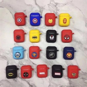 cartoon soft silicone case for apple airpods shockproof cover for apple airpods earphone cases ultra thin air pods protector case