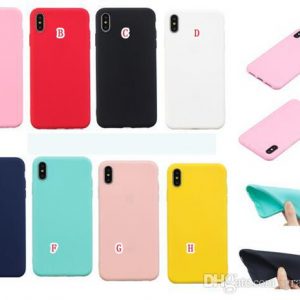 case for new iphone x xs max xr 8 7 plus 6 6s 5 5s se soft matte tpu cases plain frosted cover