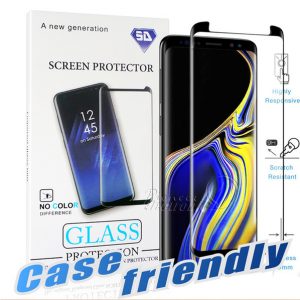 case friendly for s10 5g samsung galaxy s10 s9 s8 note 10 plus note 9 8 s7 s6 edge 3d curve edge hd clear tempered glass screen protector