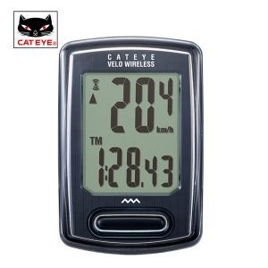 cateye bike computer wireless cycling computer bicycle waterproof kilometers odometer satch speedometer bicycle accessories