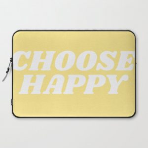 choose happy Computer Cover by type angel - Laptop Sleeve - 15"