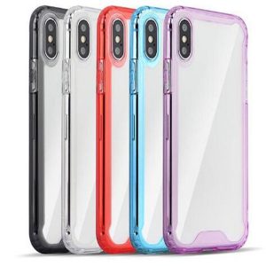 clear acrylic silicone iphone cases for iphone 6 7 8plus xs xr max samsung phone cover other models please conact u